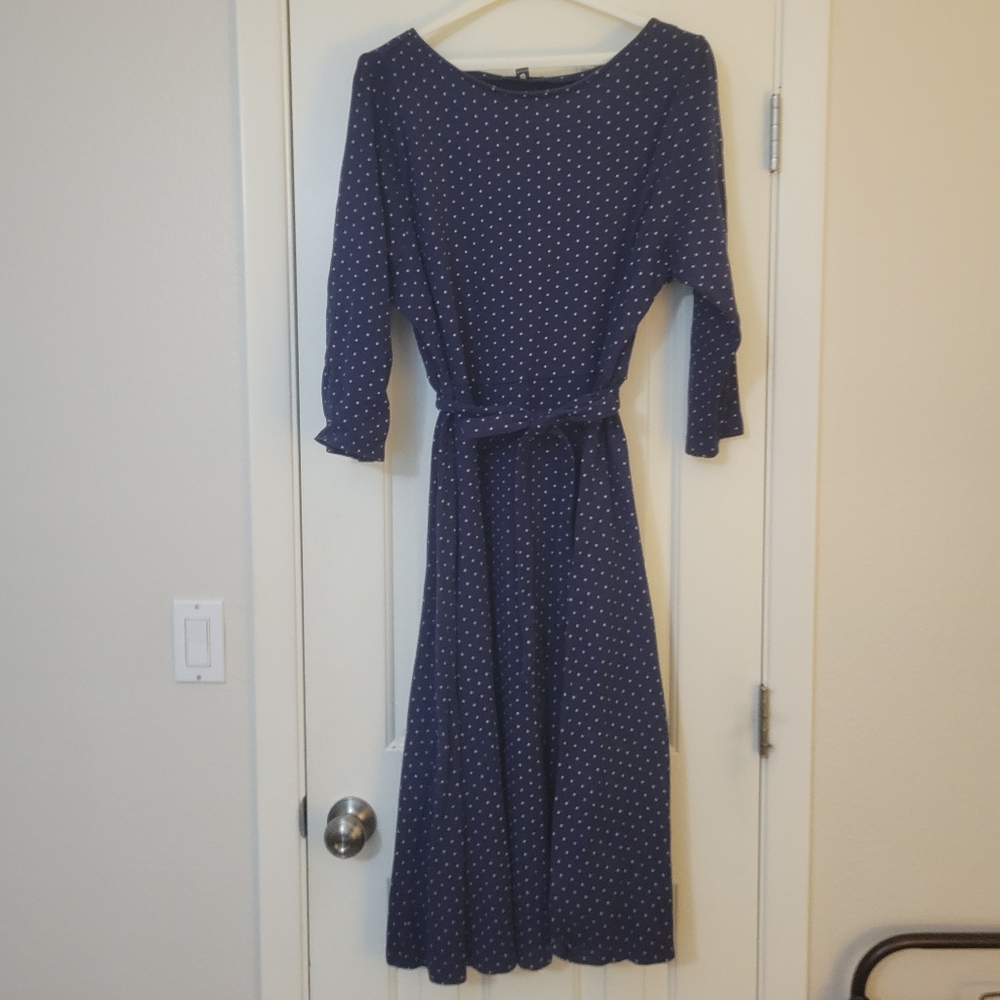 Lands End midi dress